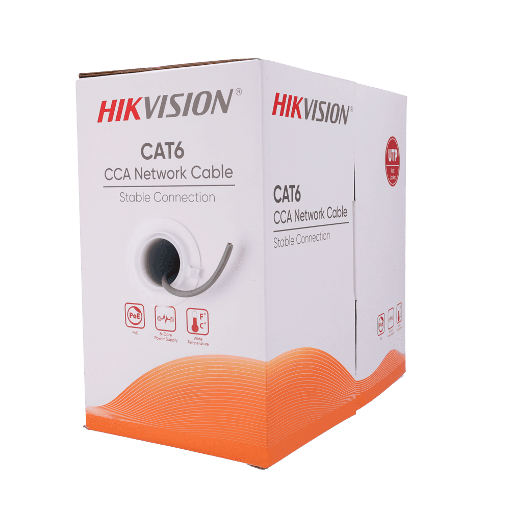 Hikvision cable UTP categoría 6