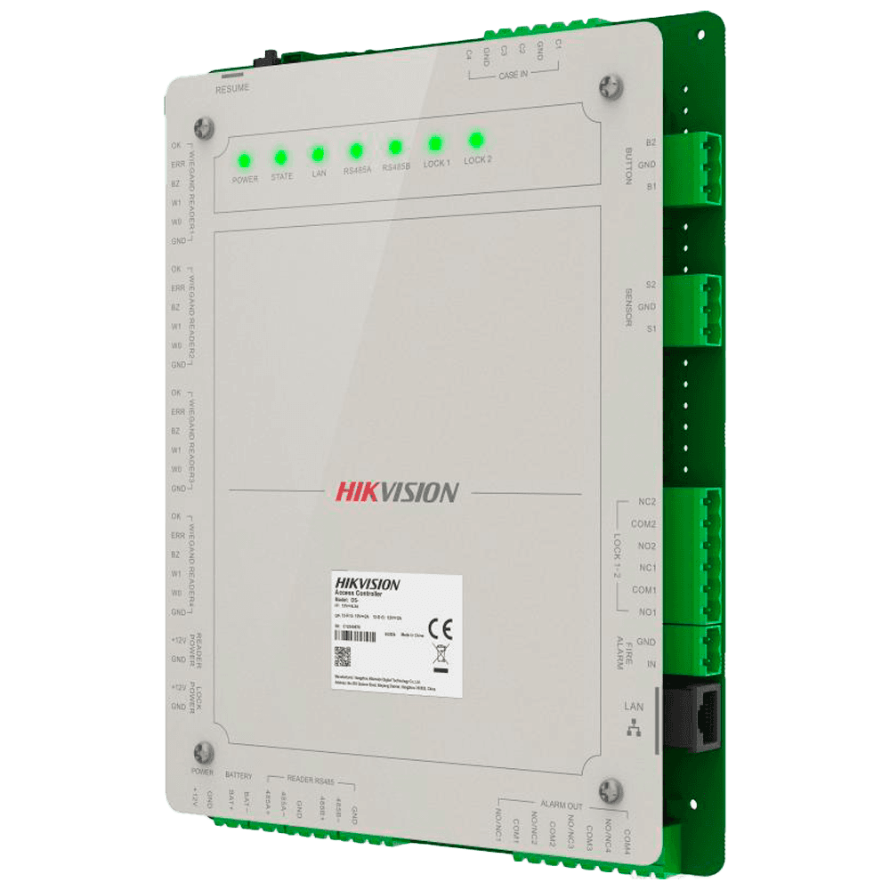 Hikvision Controladora de acceso Multi-identificación