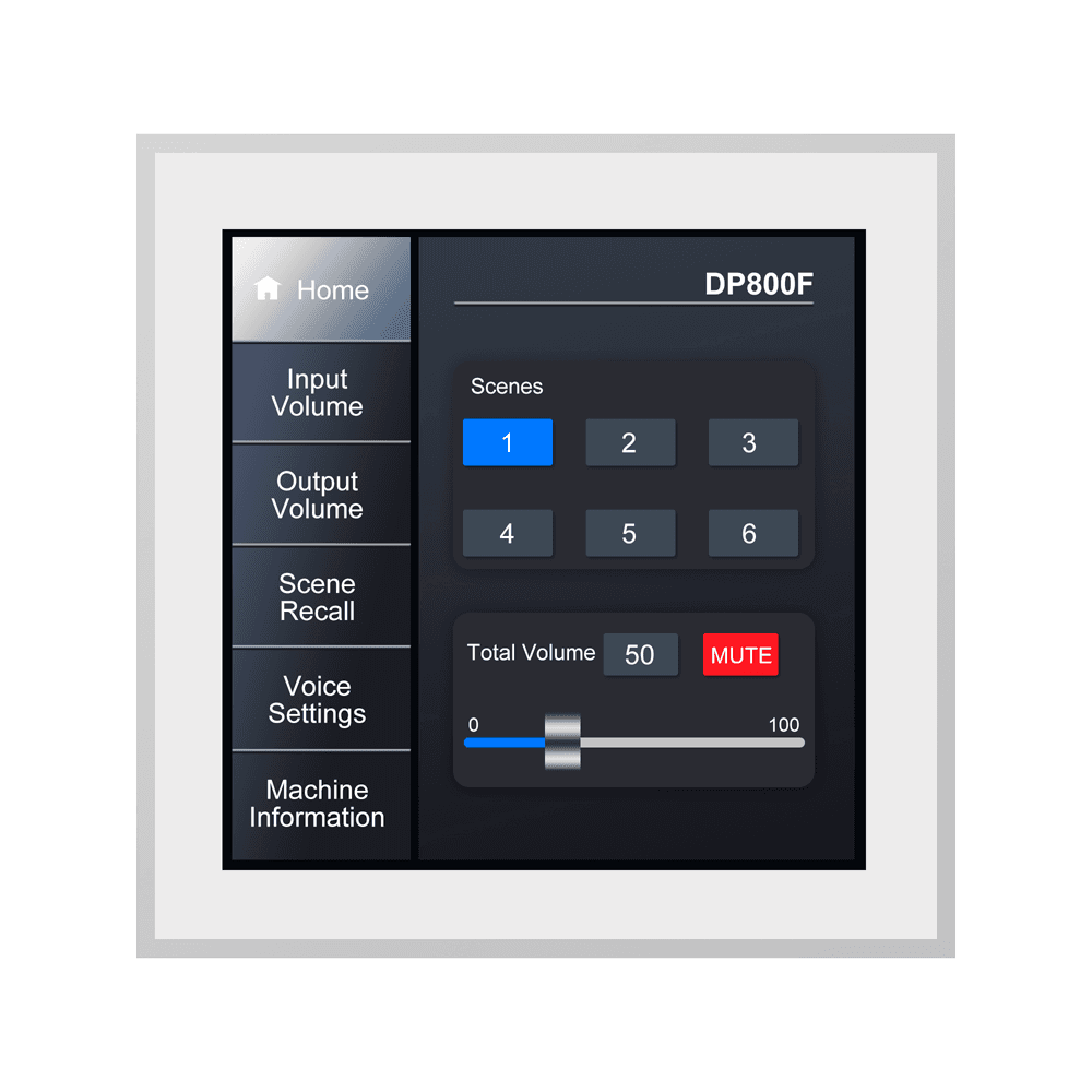 DSPPA Panel de control inteligente