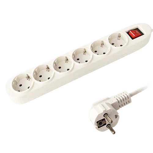Marca Blanca 6 salidas hasta 250VAC / 16 A max.