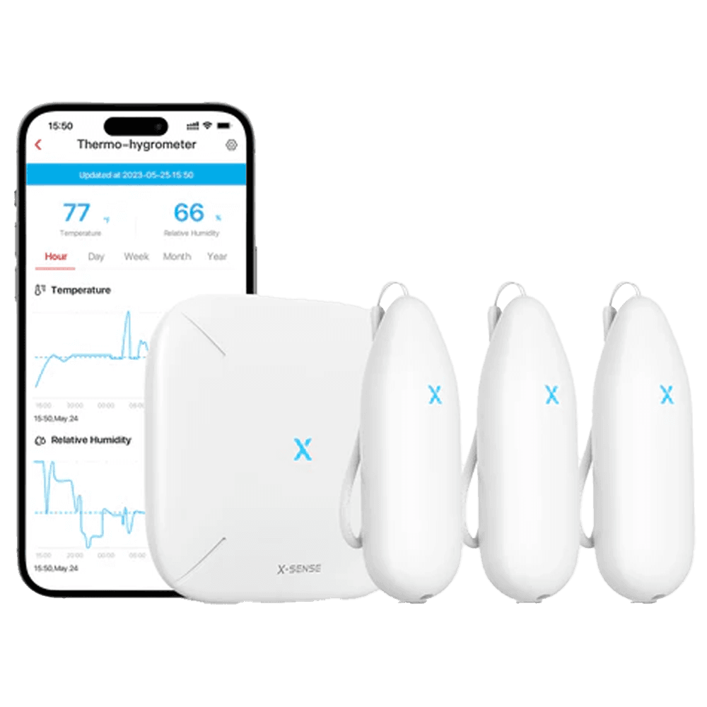 X-Sense Kit 3+1 TPH con puerta de enlace