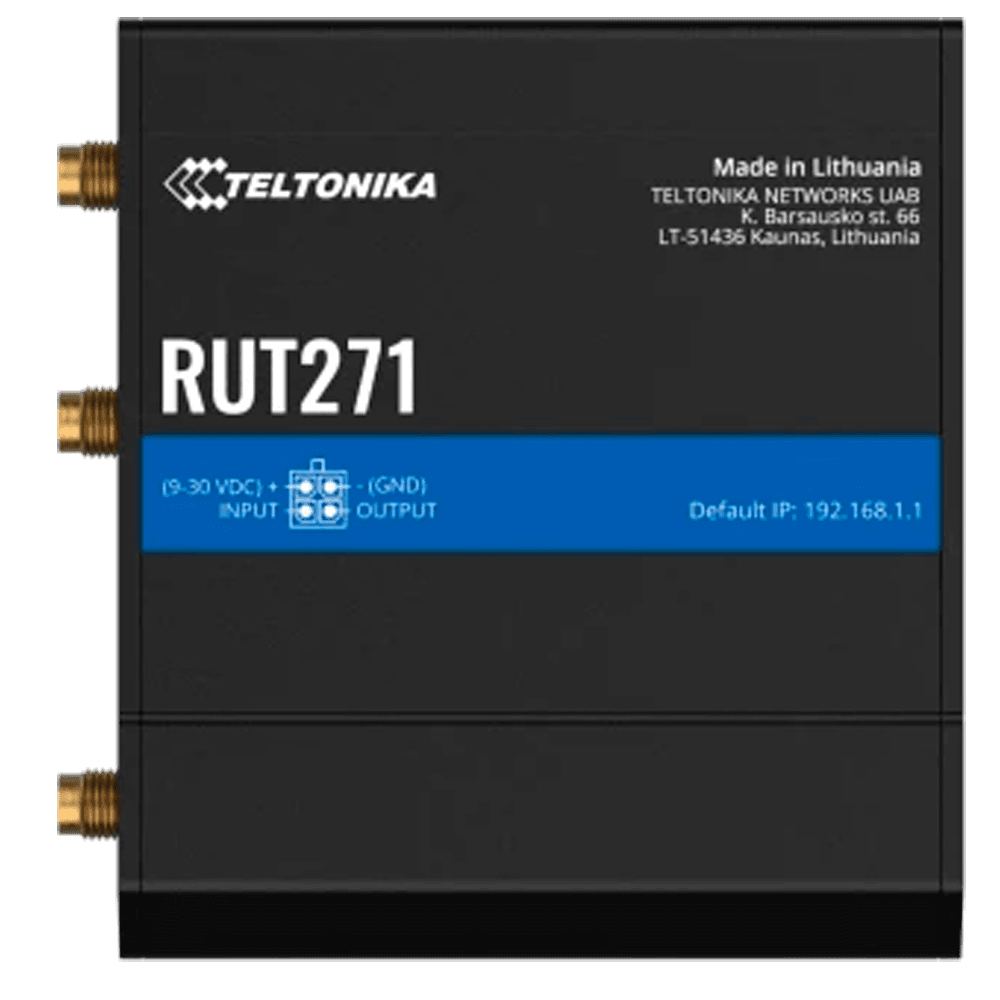 Teltonika Router Industrial 5G RedCap SA y 4G LTE Cat 4