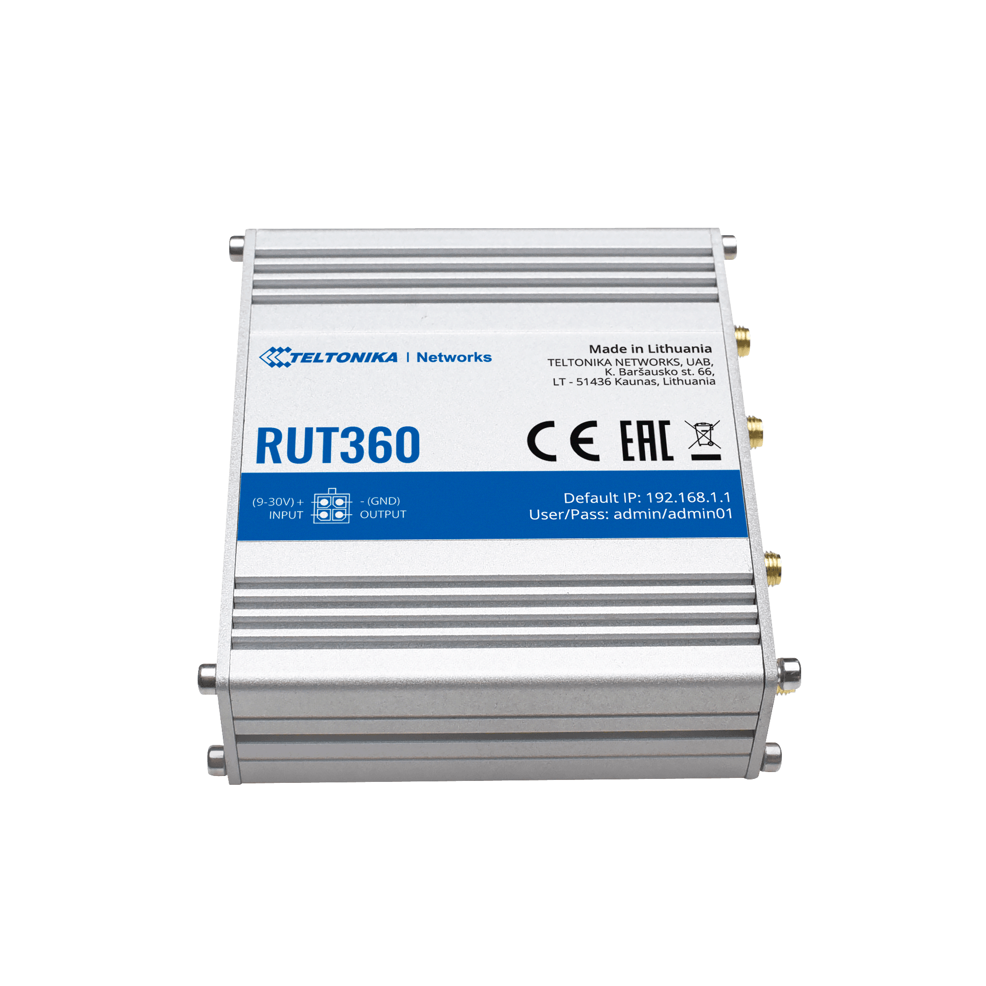 Teltonika Router Industrial 4G LTE Cat 6 hasta 300 Mbps
