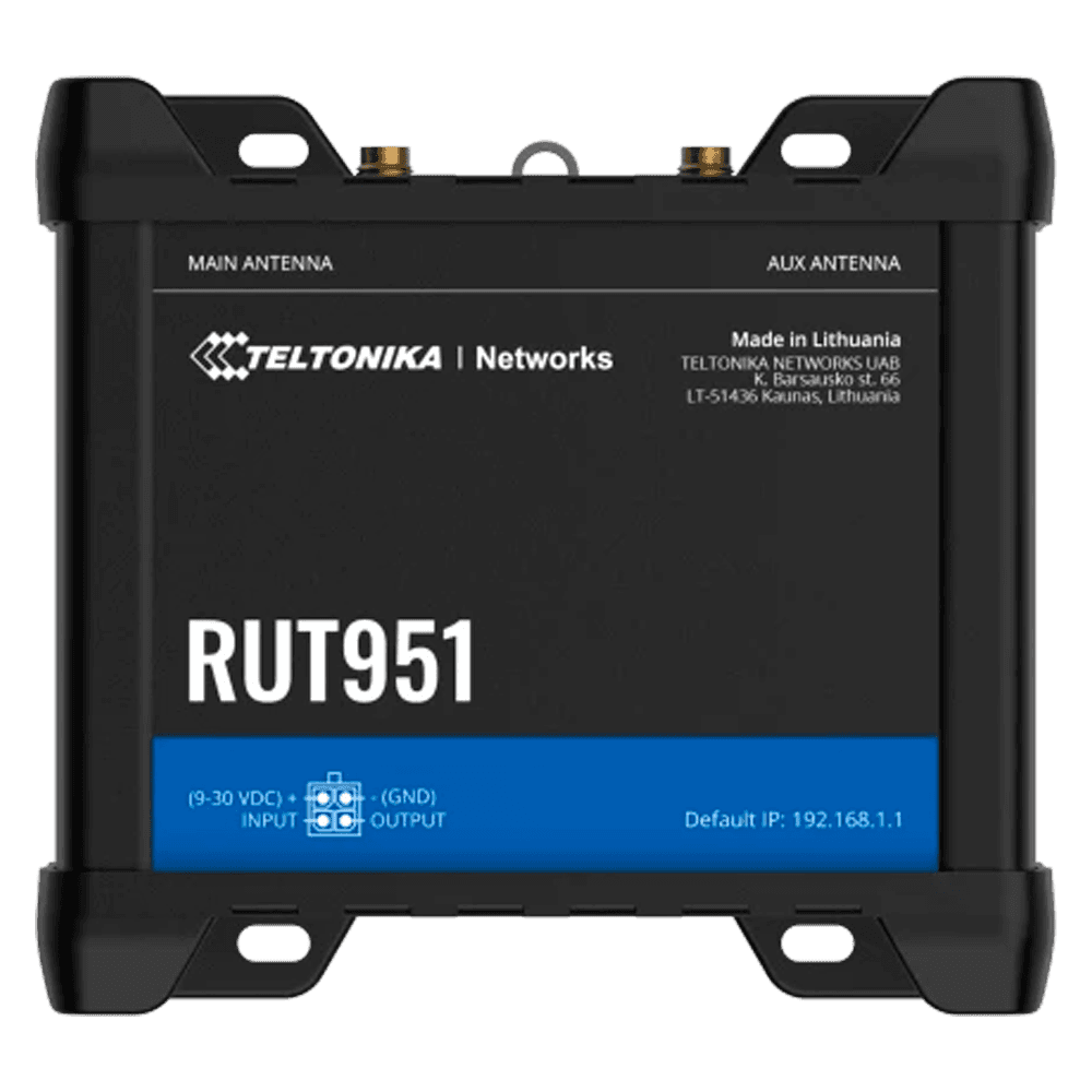 Teltonika Router Industrial 4G LTE Cat 4 (150/50 Mbps)