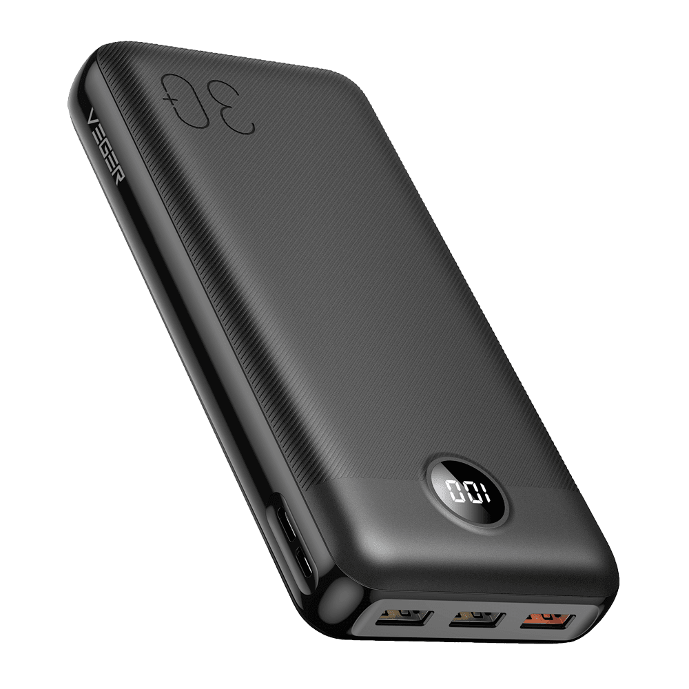 Veger Power bank con pantalla LCD