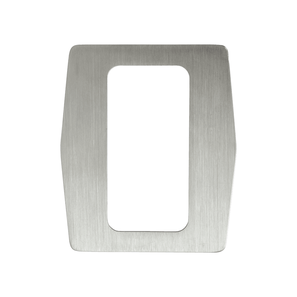 ZKTeco Placa de acero personalizada para tornos