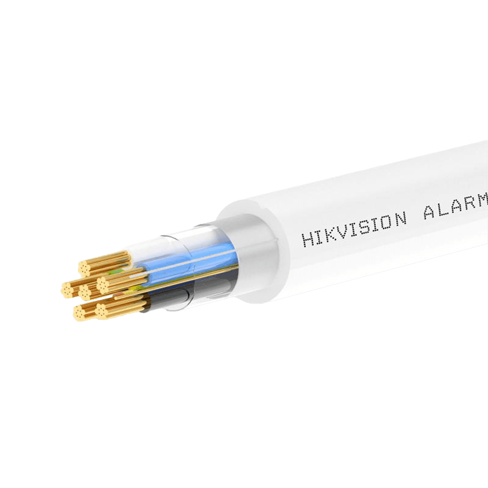 Hikvision 4 conductores de señal + 2 de alimentación