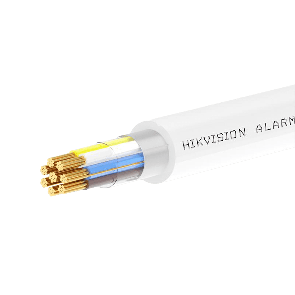 Hikvision 6 conductores de señal + 2 de alimentación