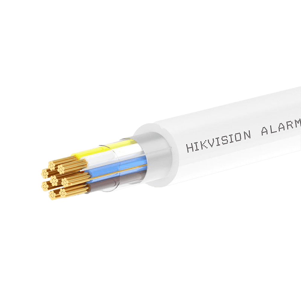 Hikvision 6 conductores de señal + 2 de alimentación