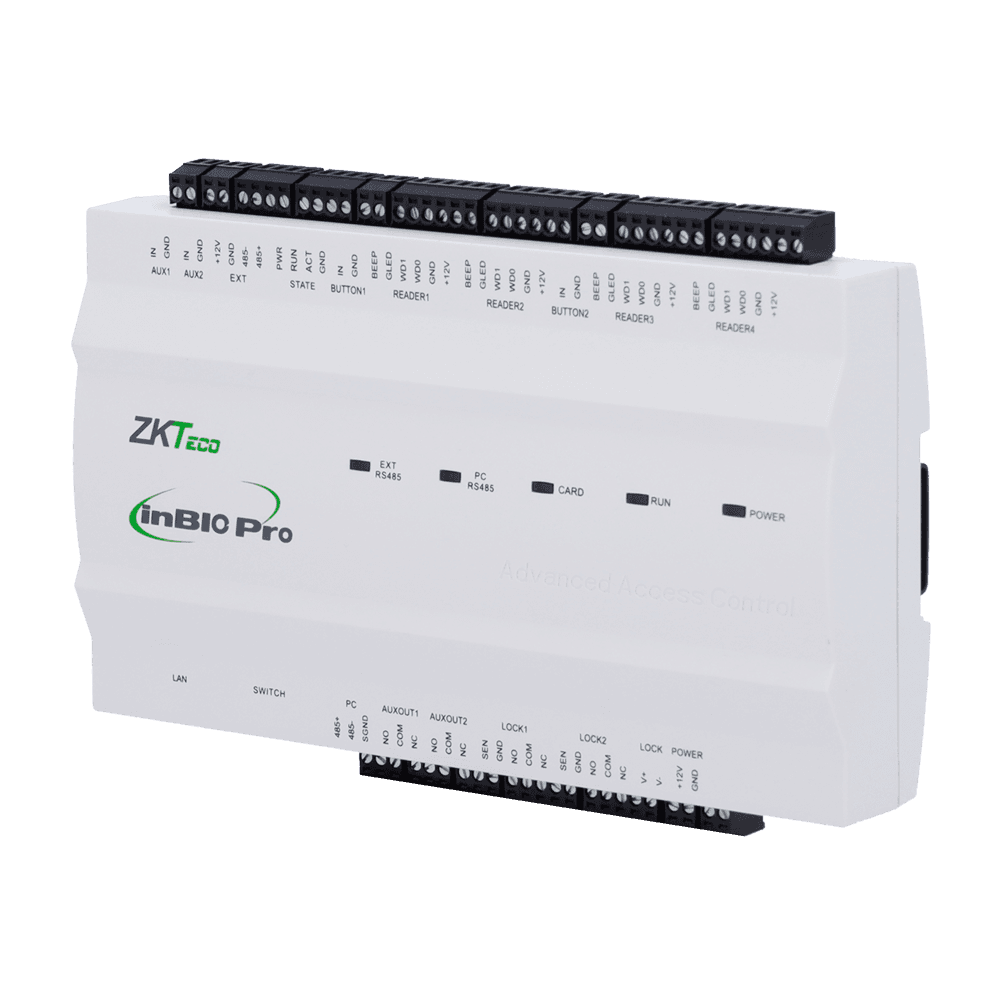 ZKTeco Controladora de acceso Multi-identificación