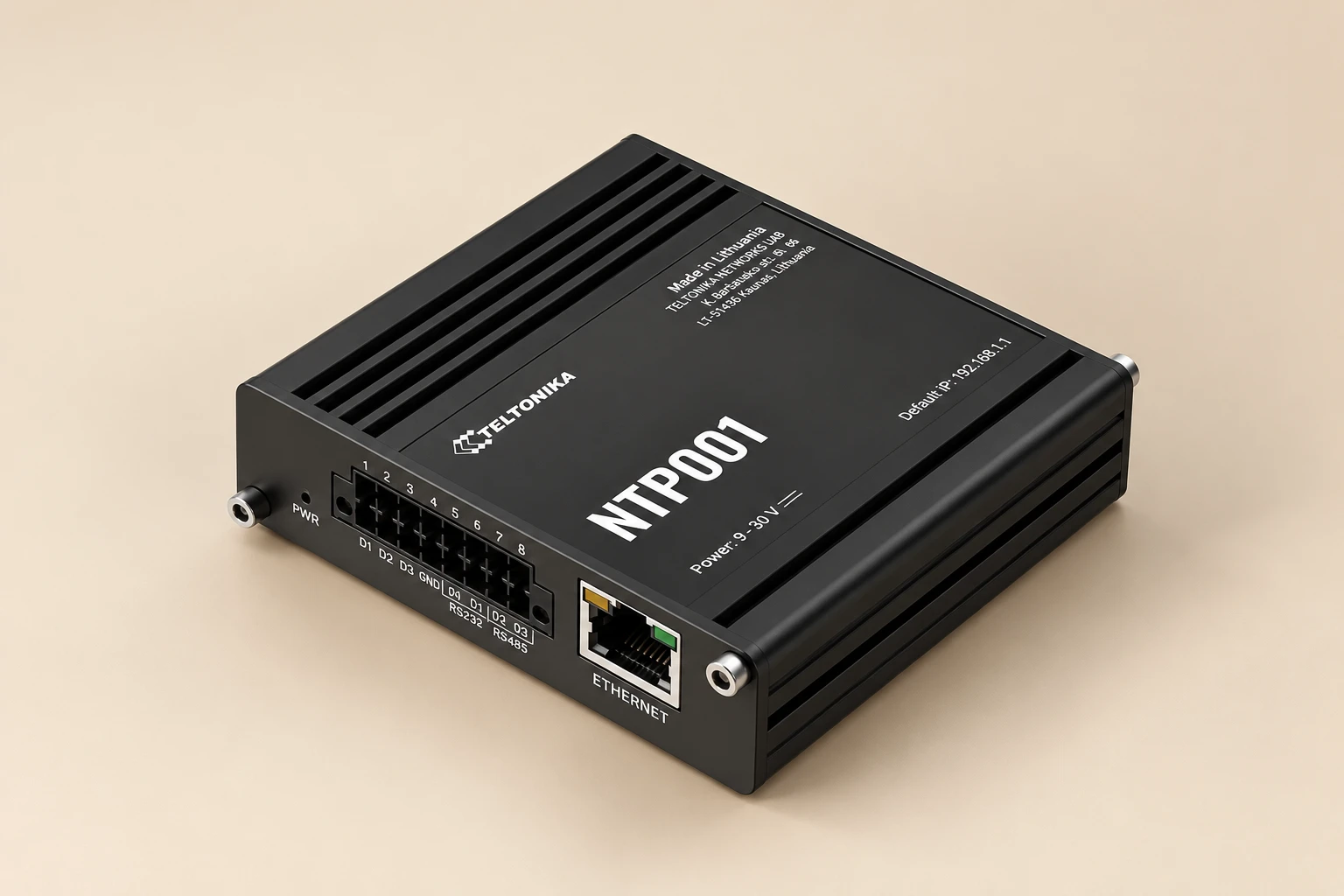 Teltonika Servidor de Tiempo Industrial GNSS NTP