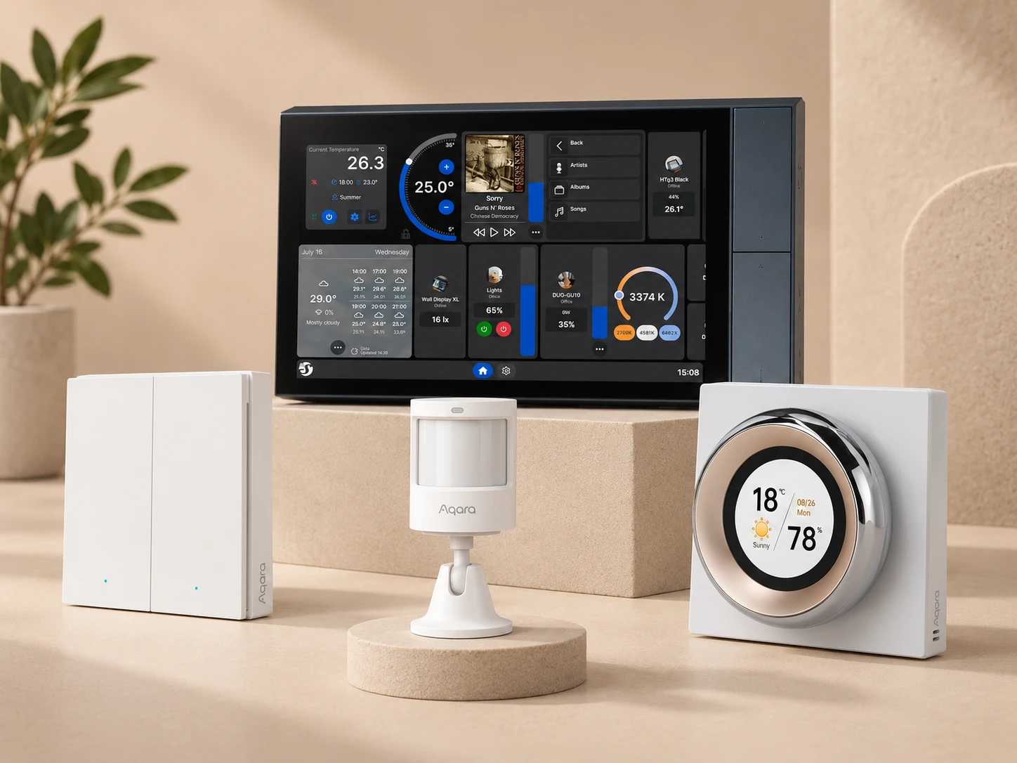 Sensores y hubs smart